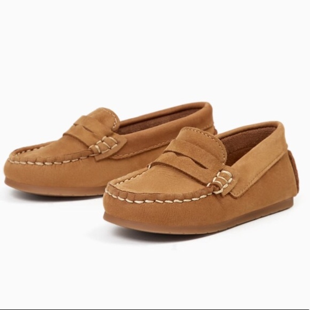 Zara Baby Boy Leather Loafers